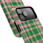 Pink Salmon & Apple Green Interlude MagSafe Phone Case