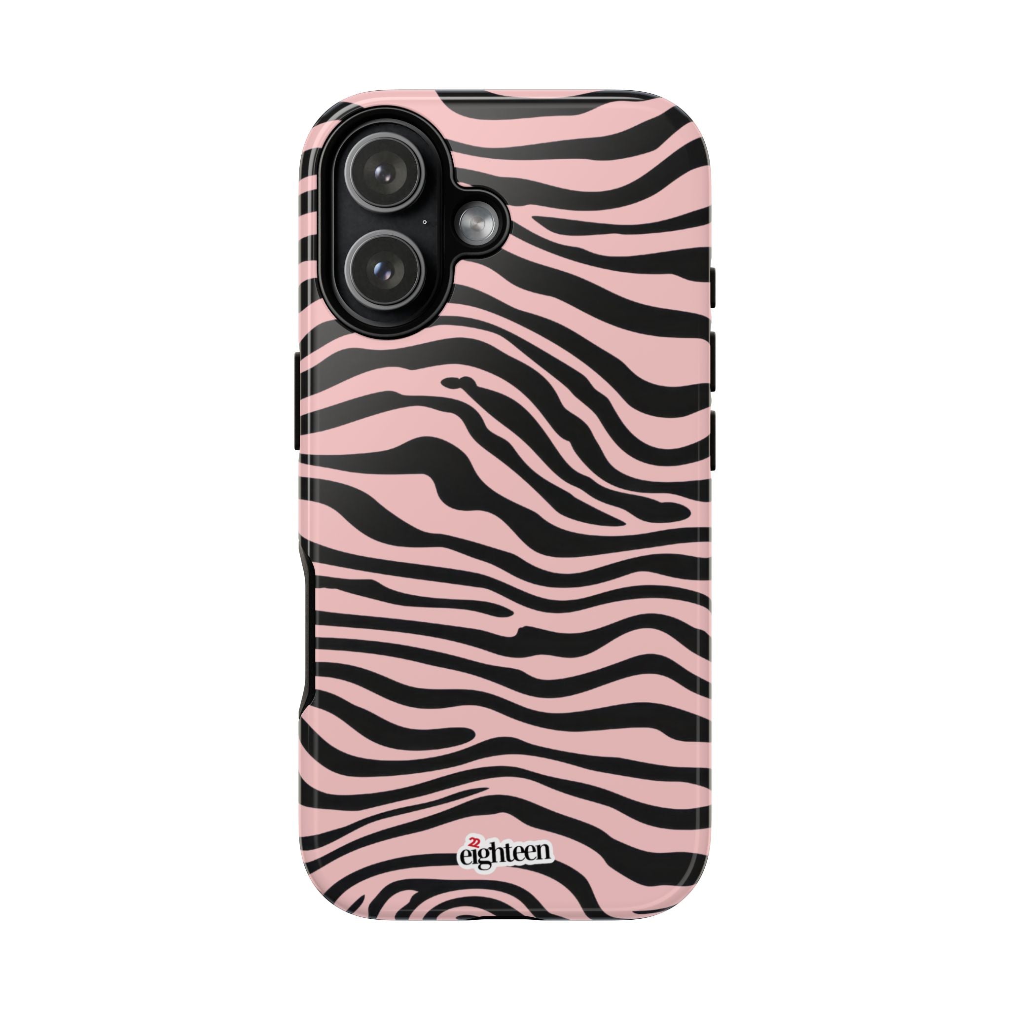 Pink Saharan Stripe Tough Phone Case