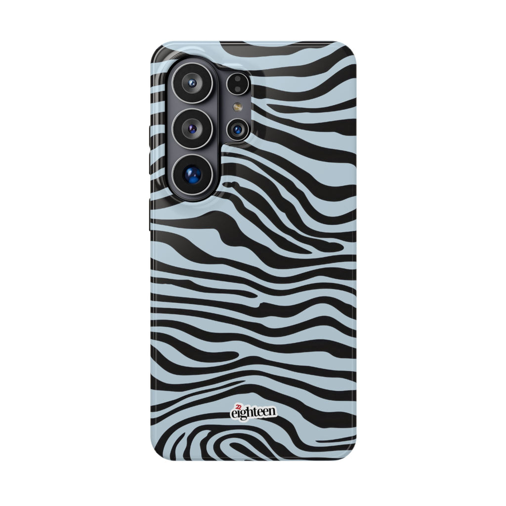 Blue Saharan Stripe MagSafe Phone Case