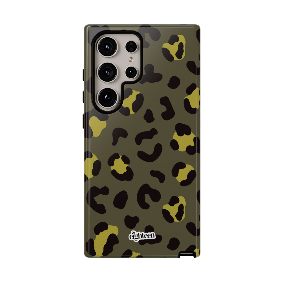 Wild Cat: Olive Twist Phone Case