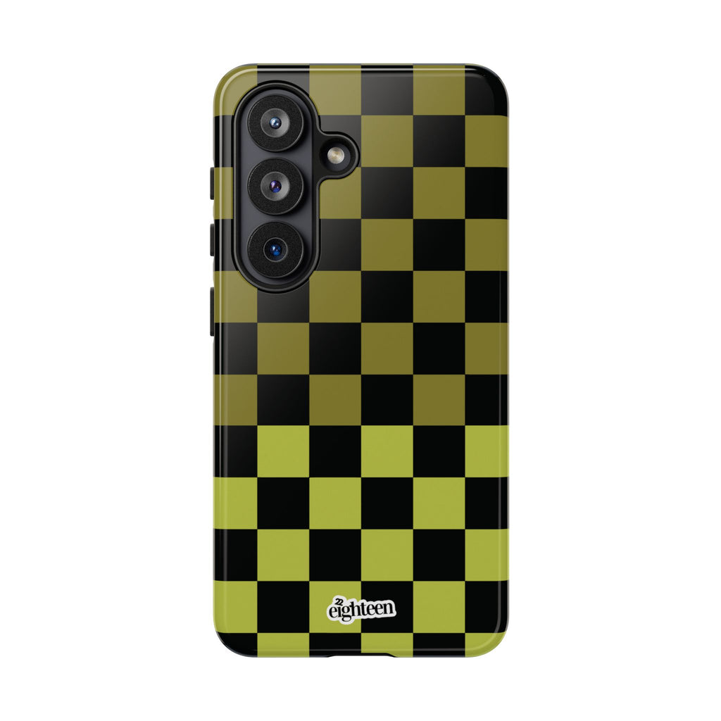 Split the Check Tough Phone Case