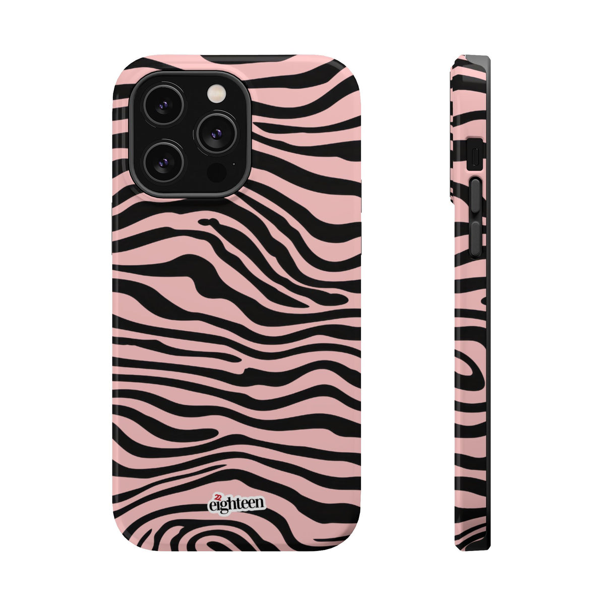 Pink Saharan Stripe MagSafe Phone Case