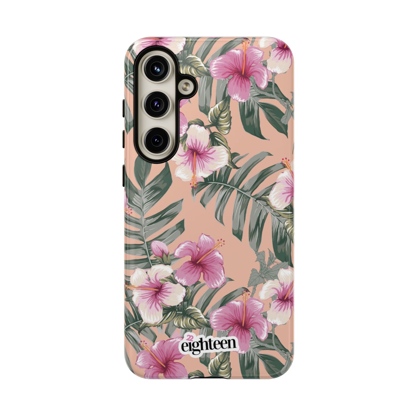 Hibiscus Haze Tough Phone Case
