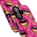Pink Ms Pouty Tough Phone Case