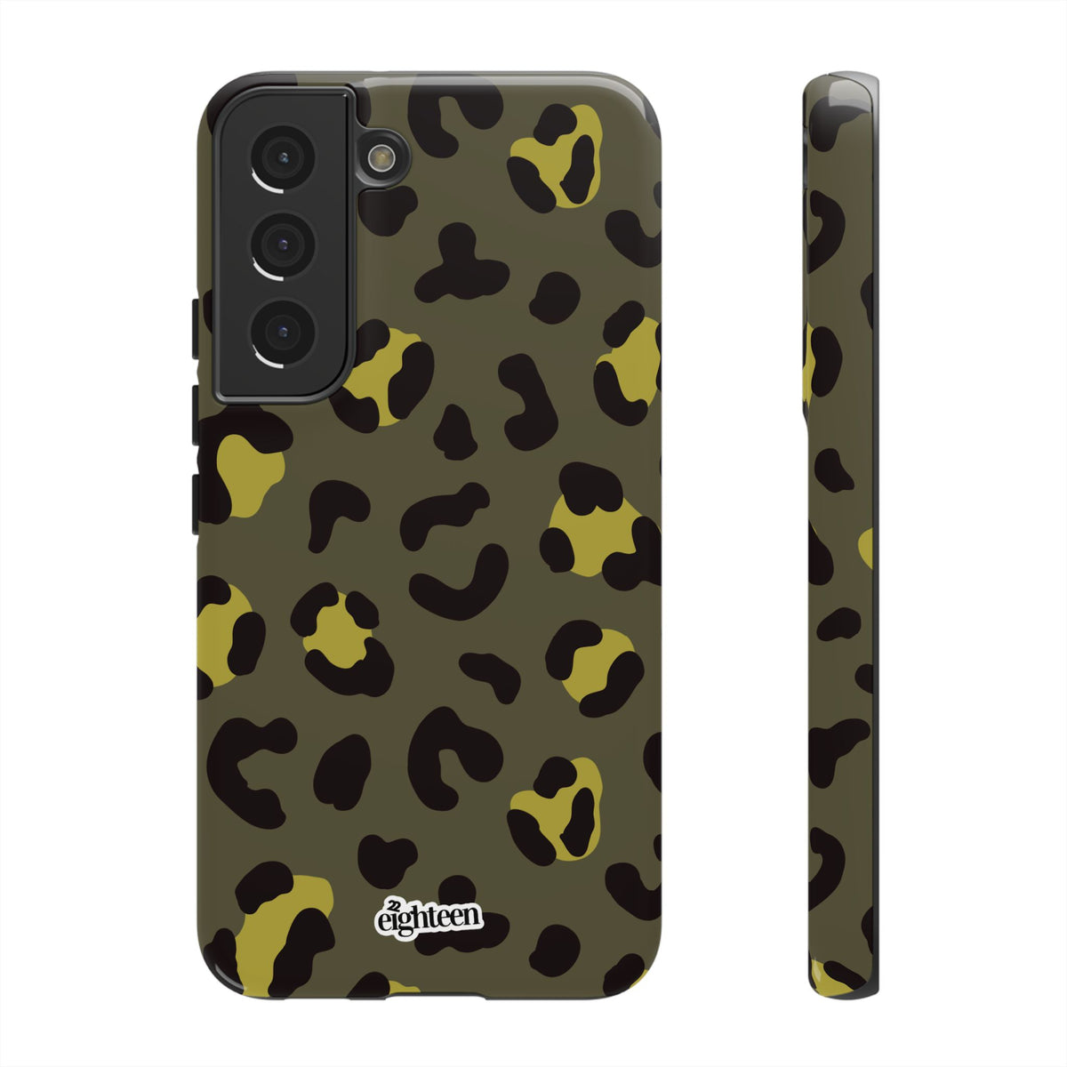 Wild Cat: Olive Twist Phone Case