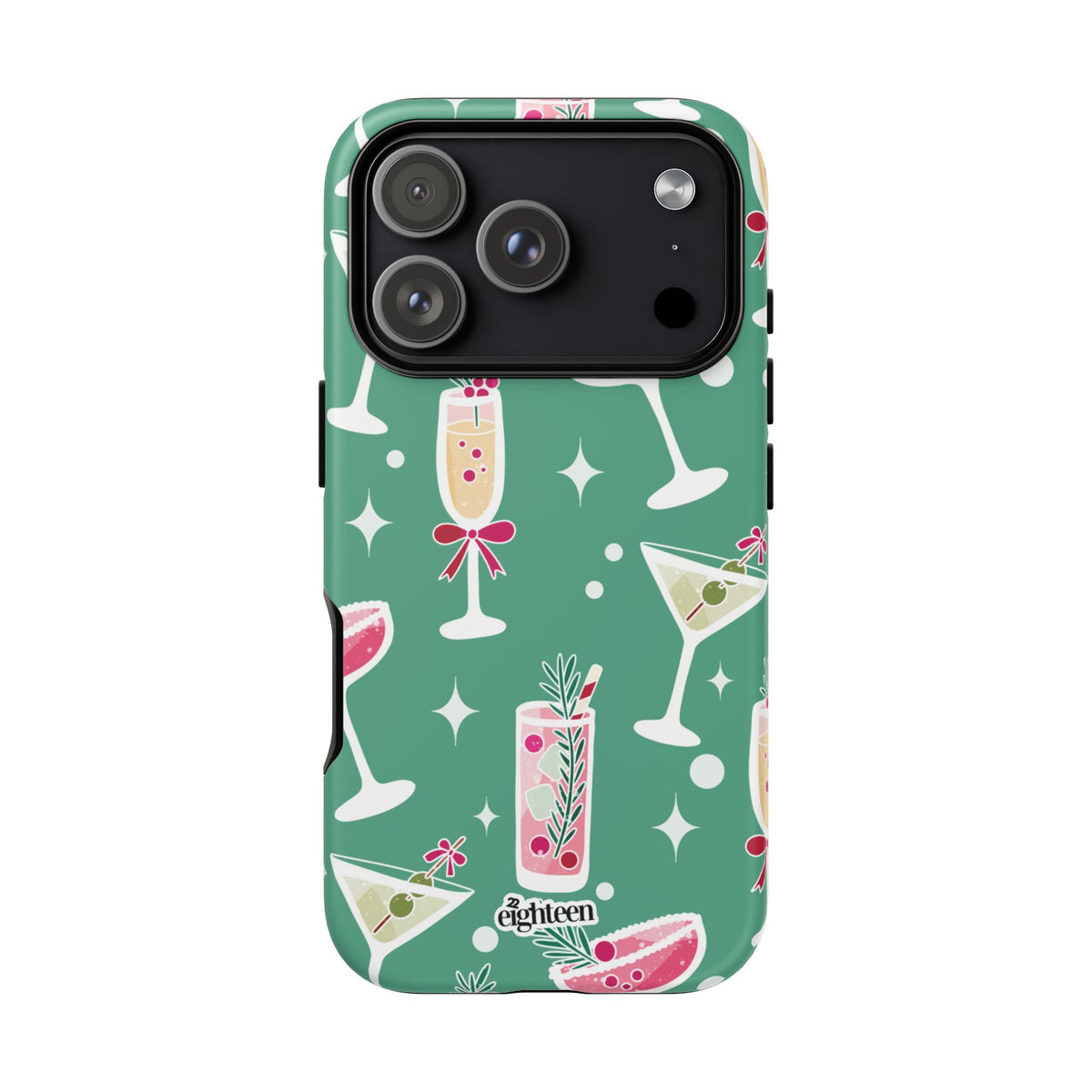 Mistletoe Martini Phone Case