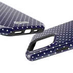 Deep Blue Dotty MagSafe Tough Case