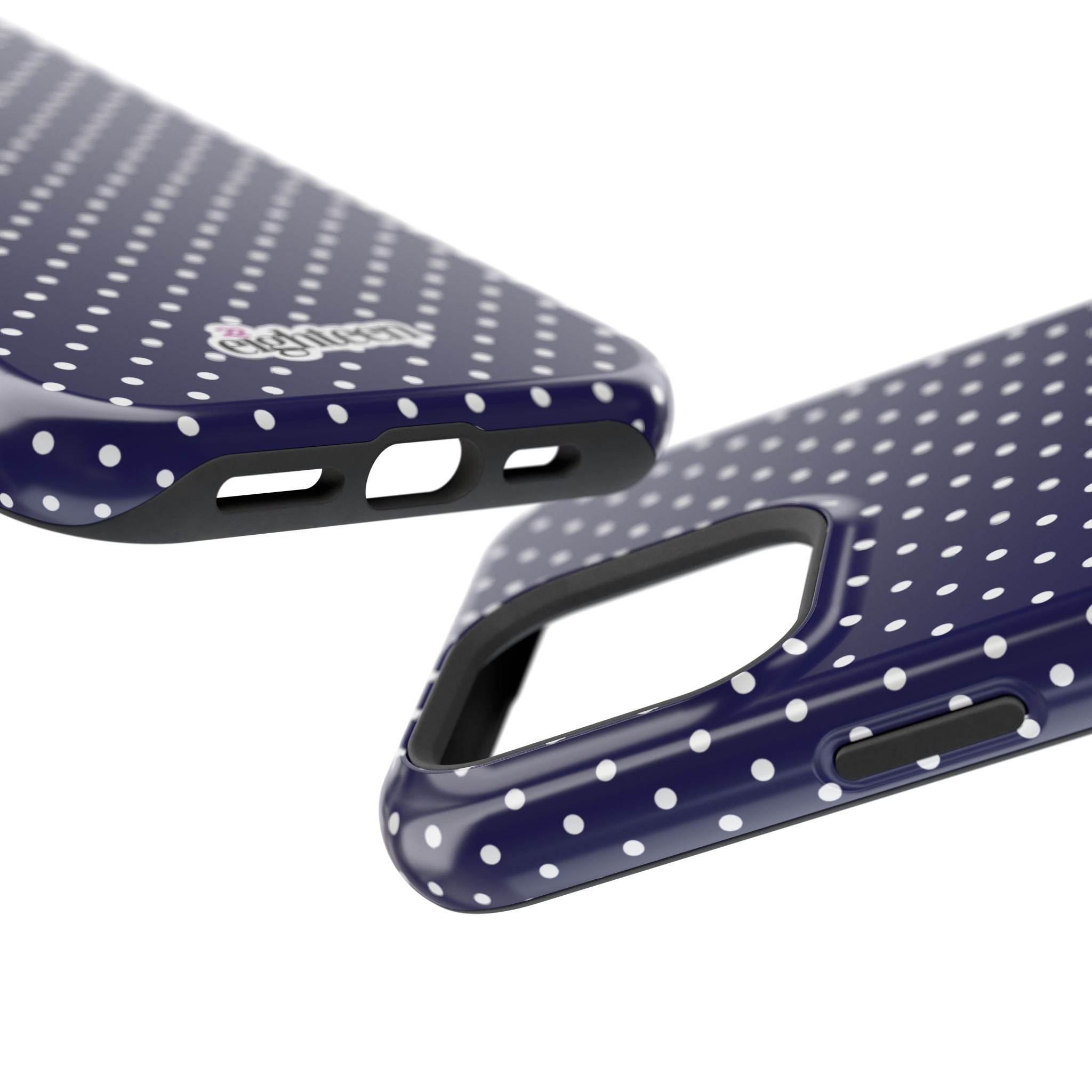 Deep Blue Dotty MagSafe Tough Case