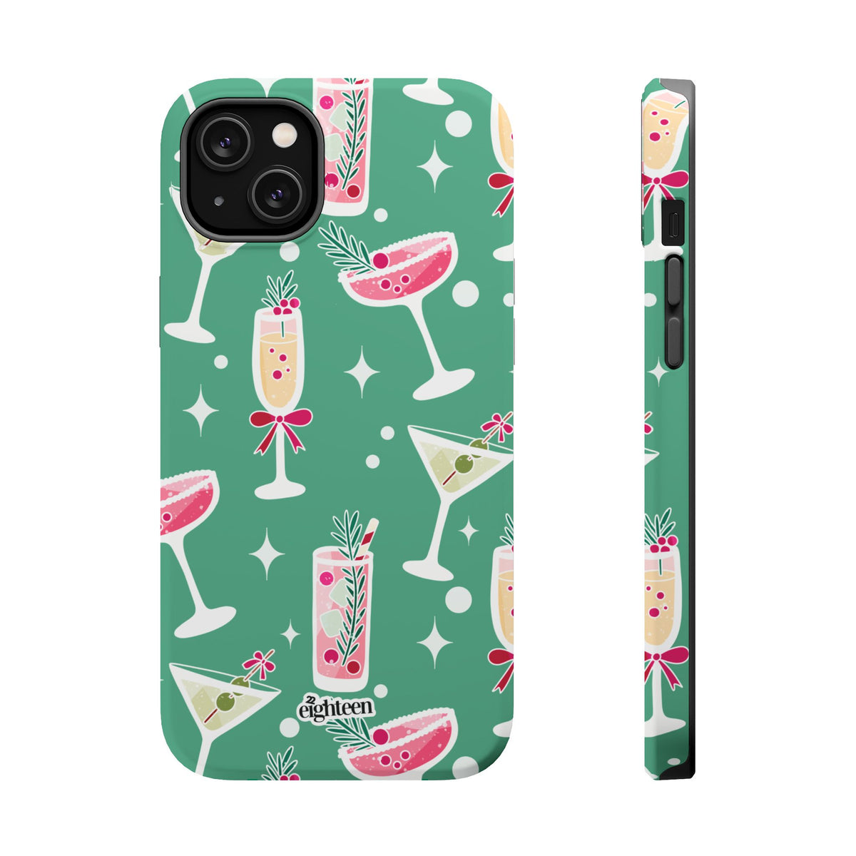 Mistletoe Martini MagSafe Phone Case