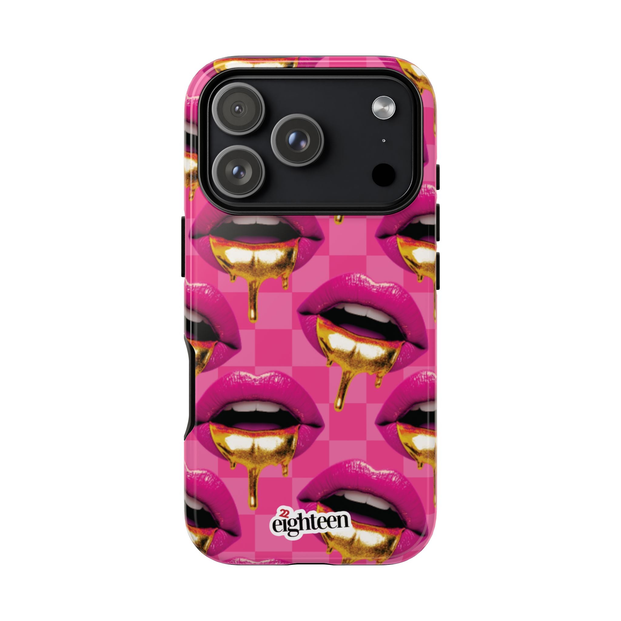 Pink Ms Pouty Tough Phone Case