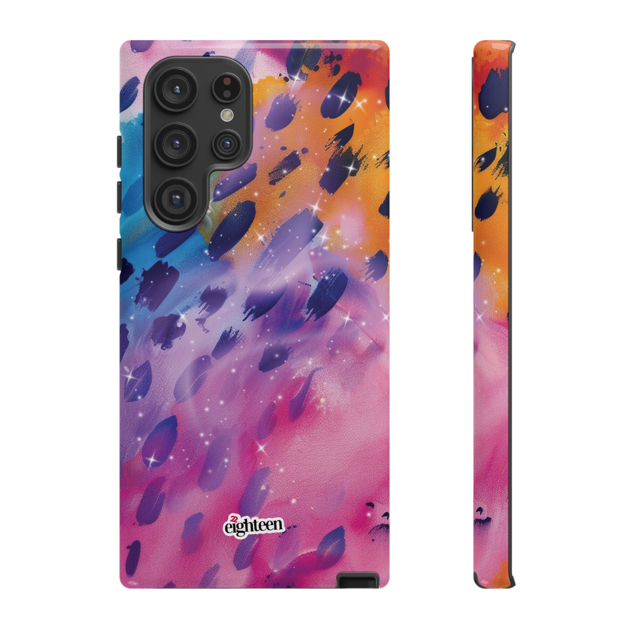 Nebula Glow Tough Phone Case