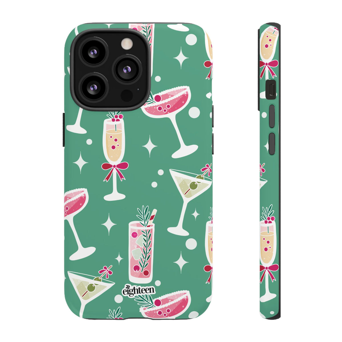 Mistletoe Martini Phone Case