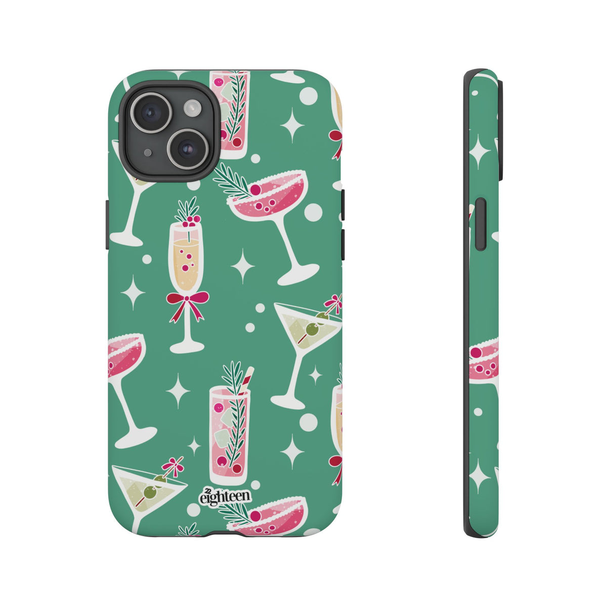 Mistletoe Martini Phone Case