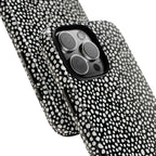 White Noise Tough Phone Case