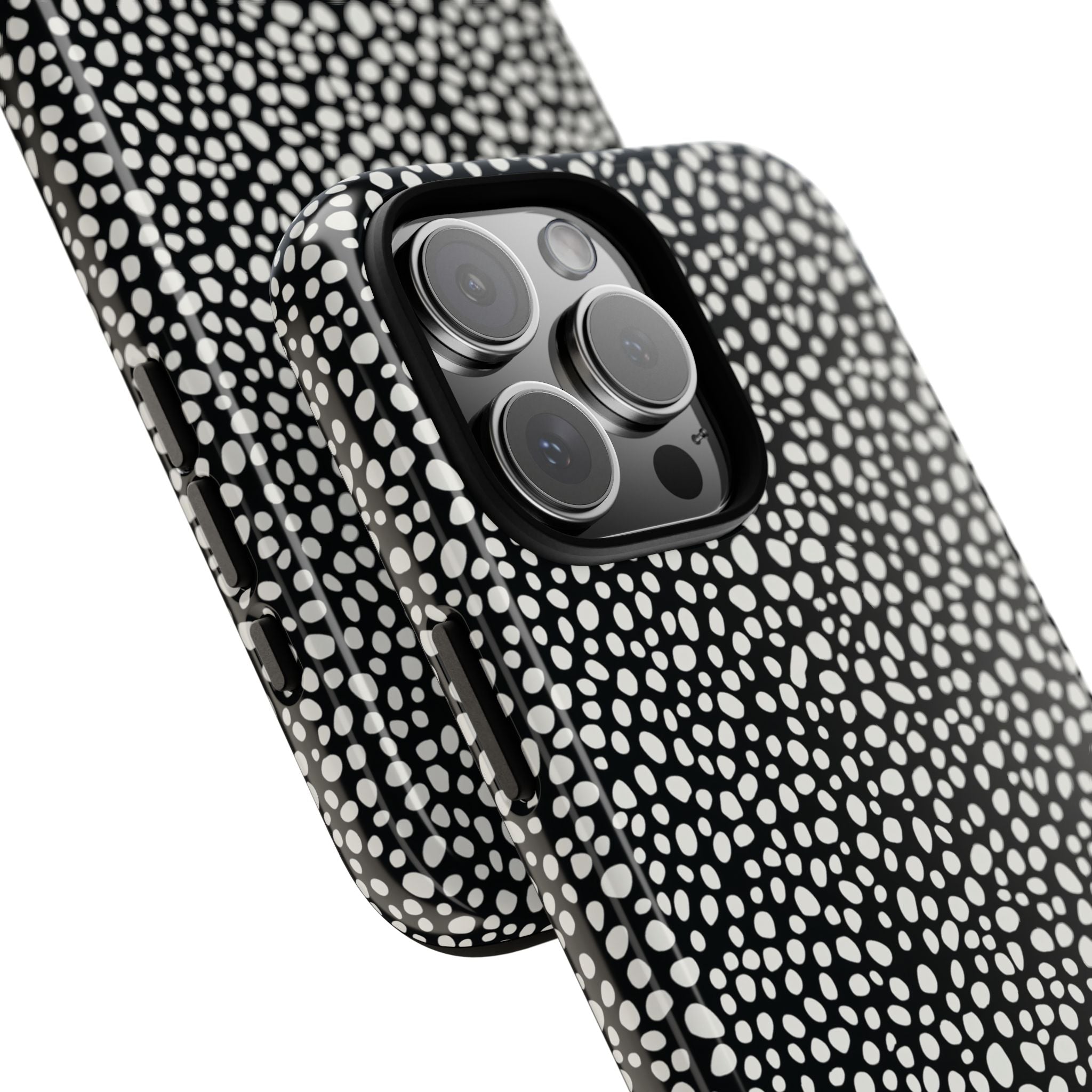 White Noise Tough Phone Case