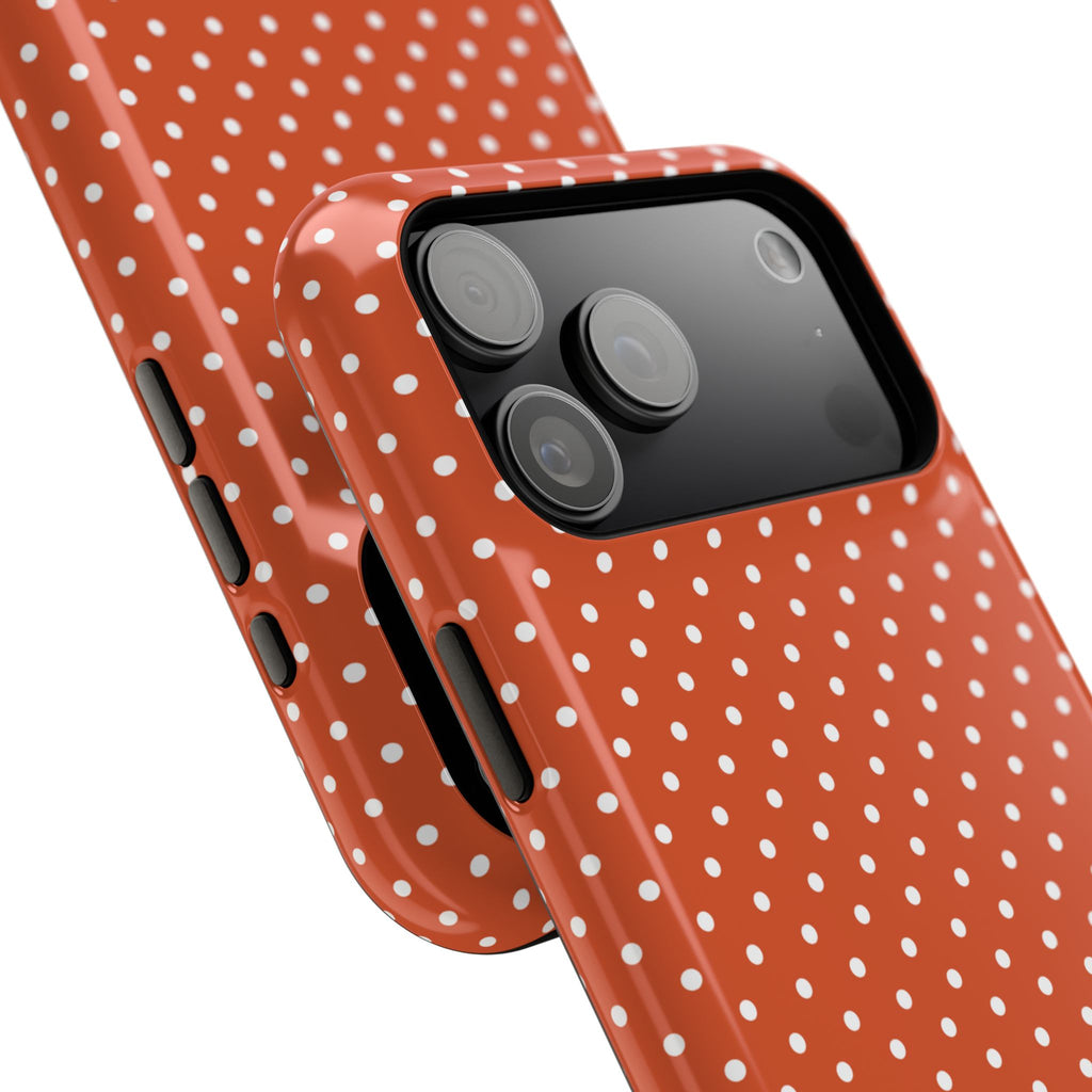 Harvest Orange Dotty MagSafe Phone Case