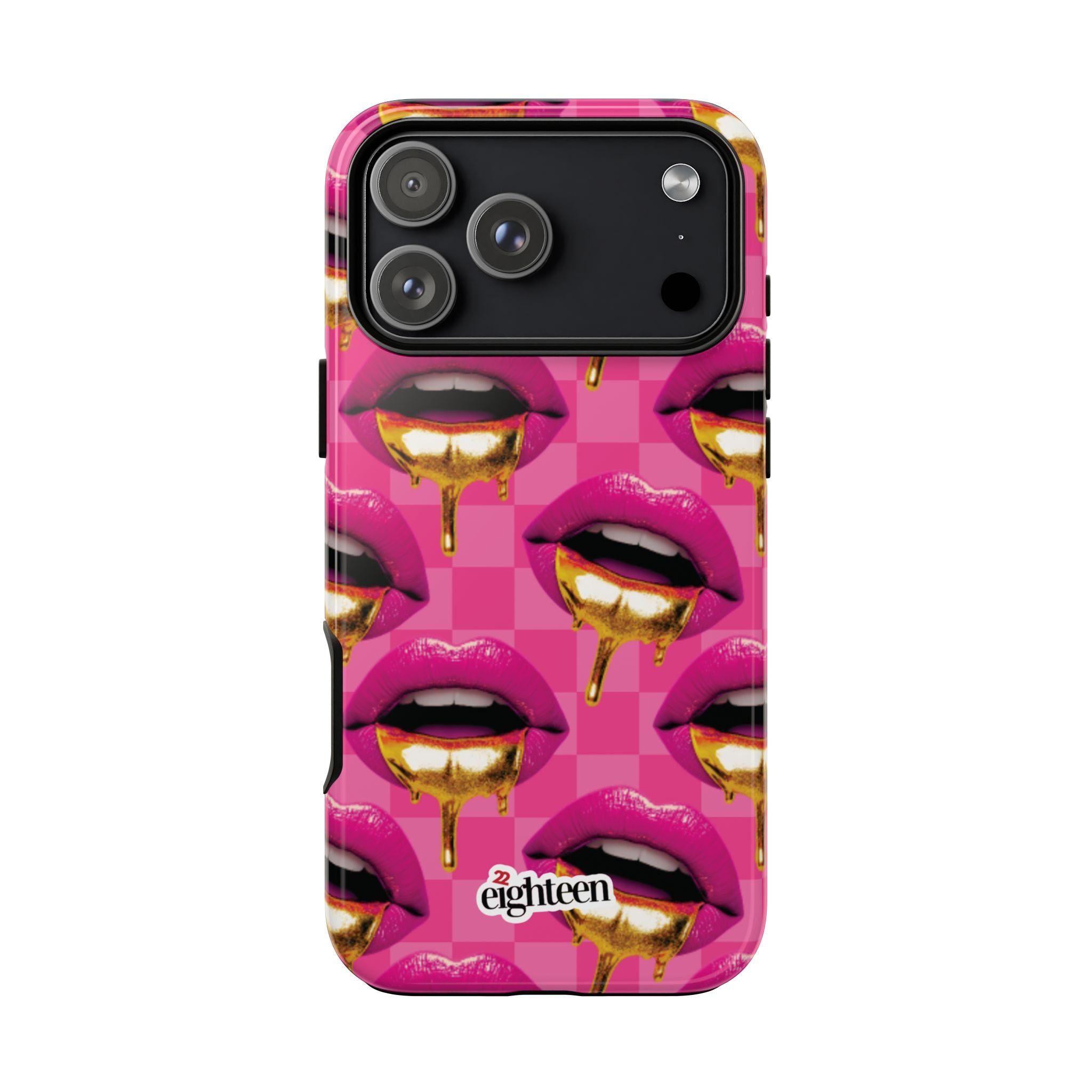 Pink Ms Pouty Tough Phone Case