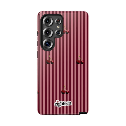 Dark Cherry Tough Phone Case