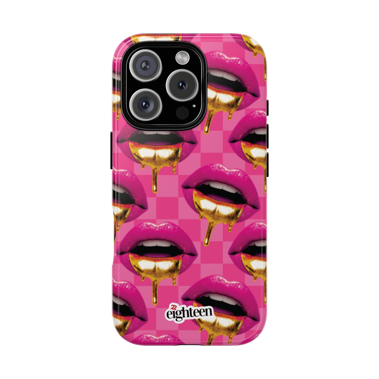 Pink Ms Pouty Tough Phone Case