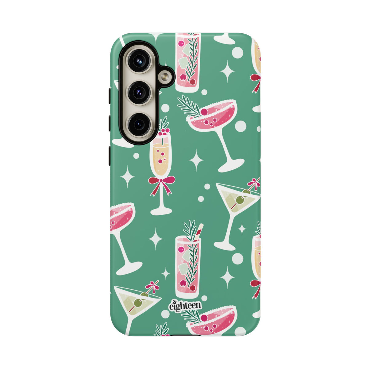 Mistletoe Martini Phone Case