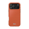 Harvest Orange Dotty MagSafe Phone Case
