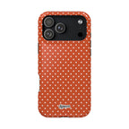Harvest Orange Dotty MagSafe Phone Case
