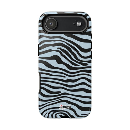 Blue Saharan Stripe Tough Phone Case