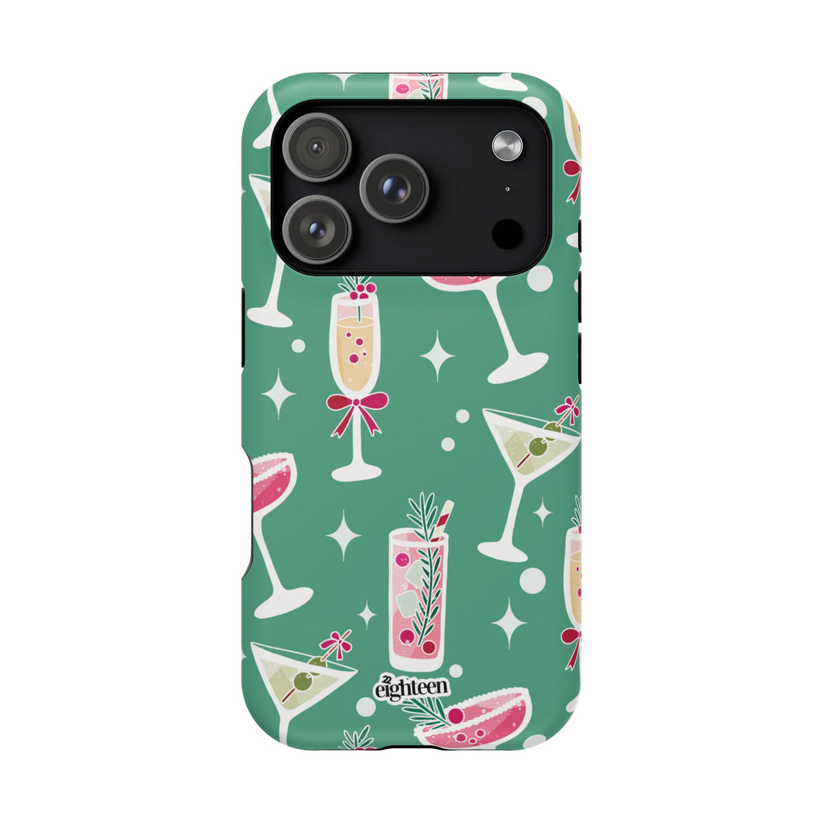 Mistletoe Martini MagSafe Phone Case