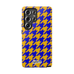 Royal Blue & Gold Staccato Phone Case