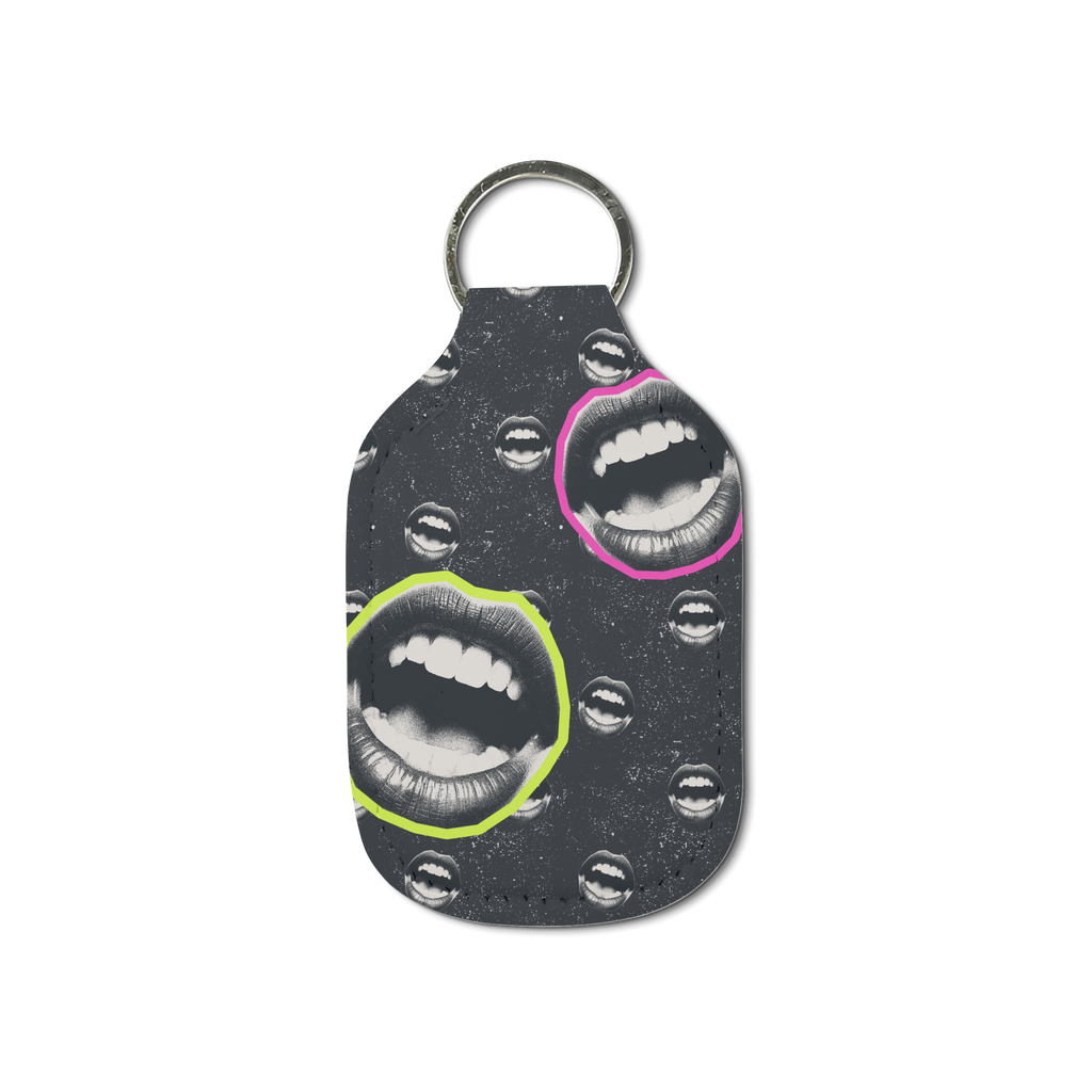Lip Service Hand Sanitizer Keychain