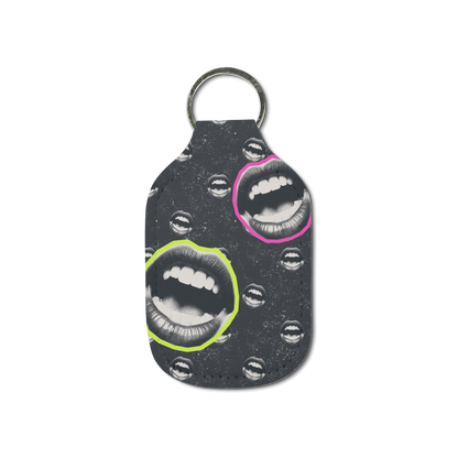 Lip Service Hand Sanitizer Keychain