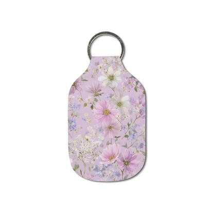 Lilac Whisper Hand Sanitizer Keychain