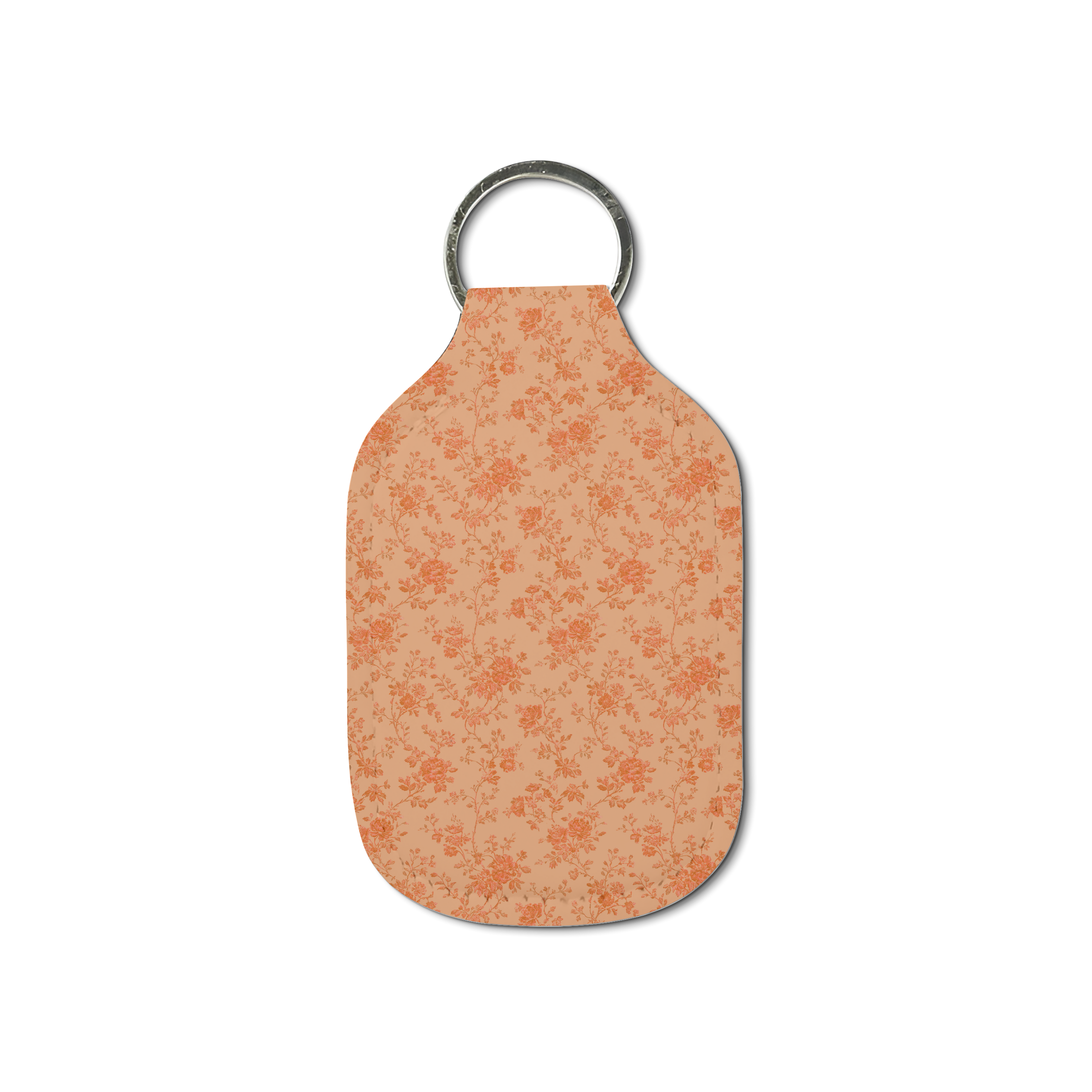 Brown Sugar Bloom Hand Sanitizer Keychain