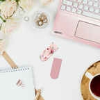 Dainty Floral Magnetic Bookmark 3-PK