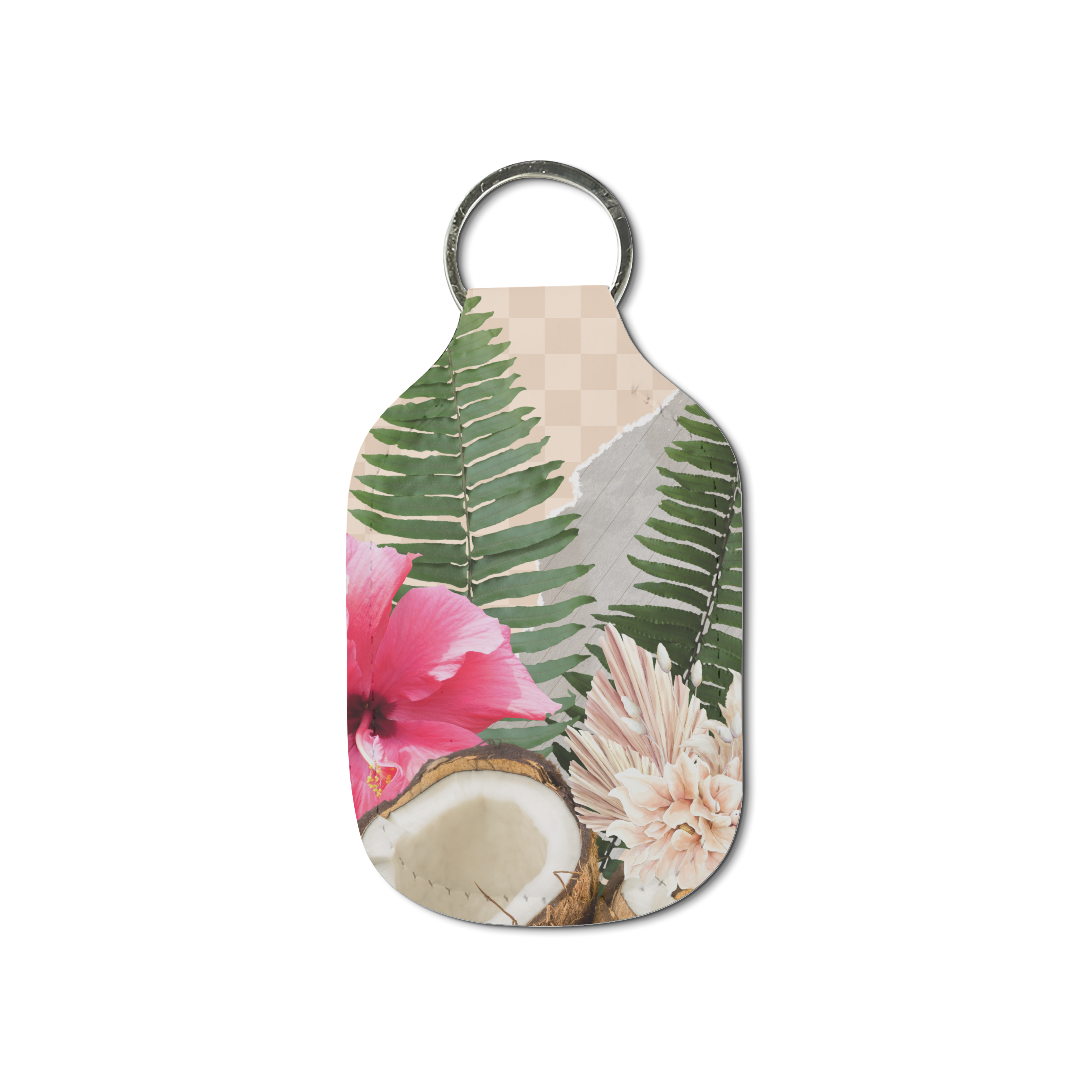 Wild Lush Hand Sanitizer Keychain