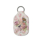 Vintage Bloom Hand Sanitizer Keychain