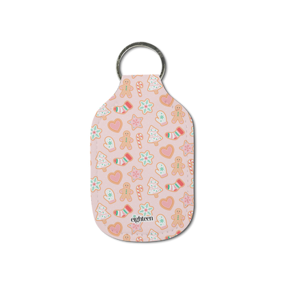 Gingerbread Bae Sanitizer Keychain