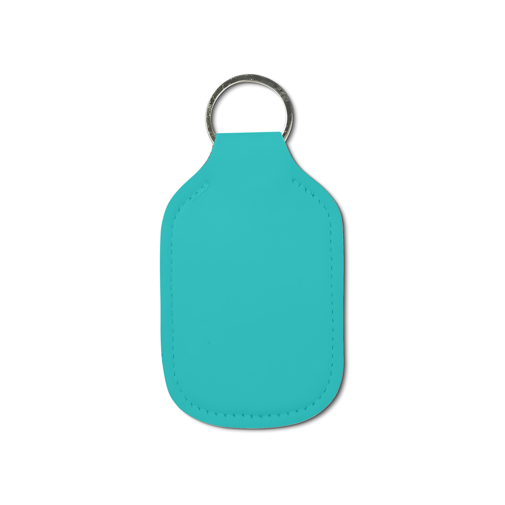 Solid Color Hand Sanitizer Keychain