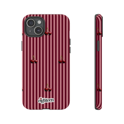 Dark Cherry Tough Phone Case