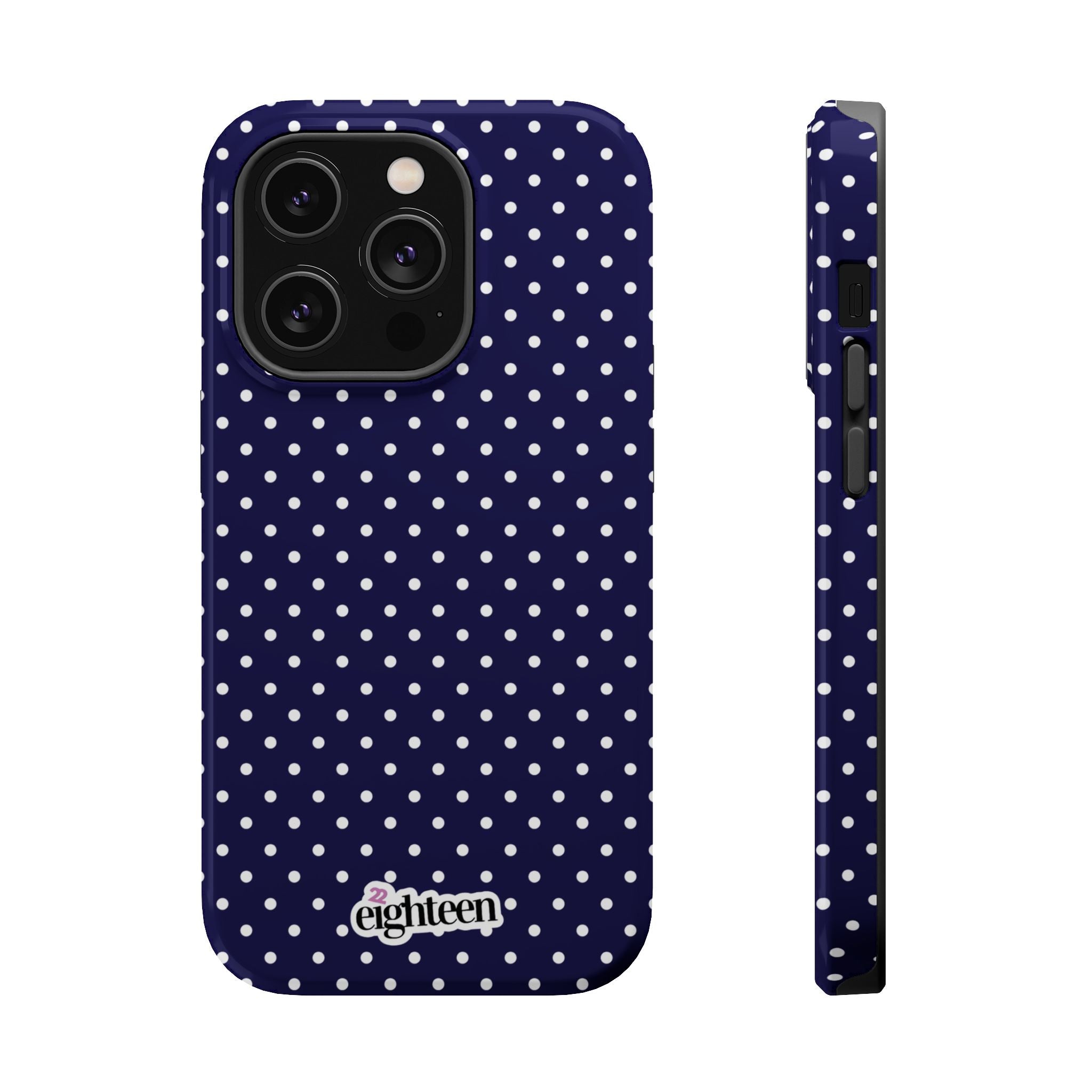 Deep Blue Dotty MagSafe Tough Case