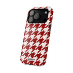 Crimson & Cream Staccato MagSafe Phone Case