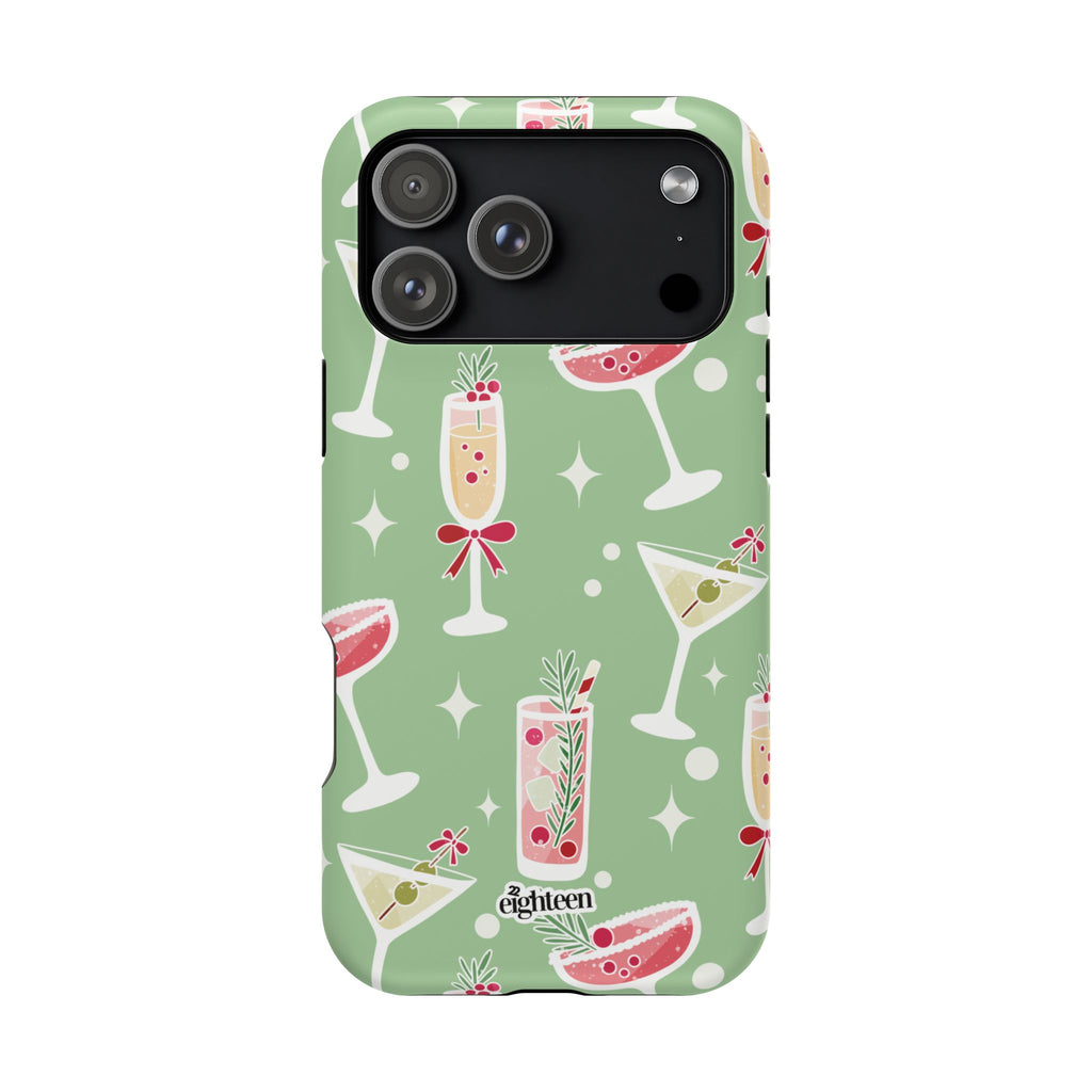 Mistletoe Martini MagSafe Phone Case