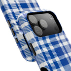 Royal Blue & White Interlude MagSafe Phone Case