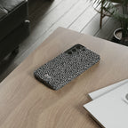 White Noise Tough Phone Case