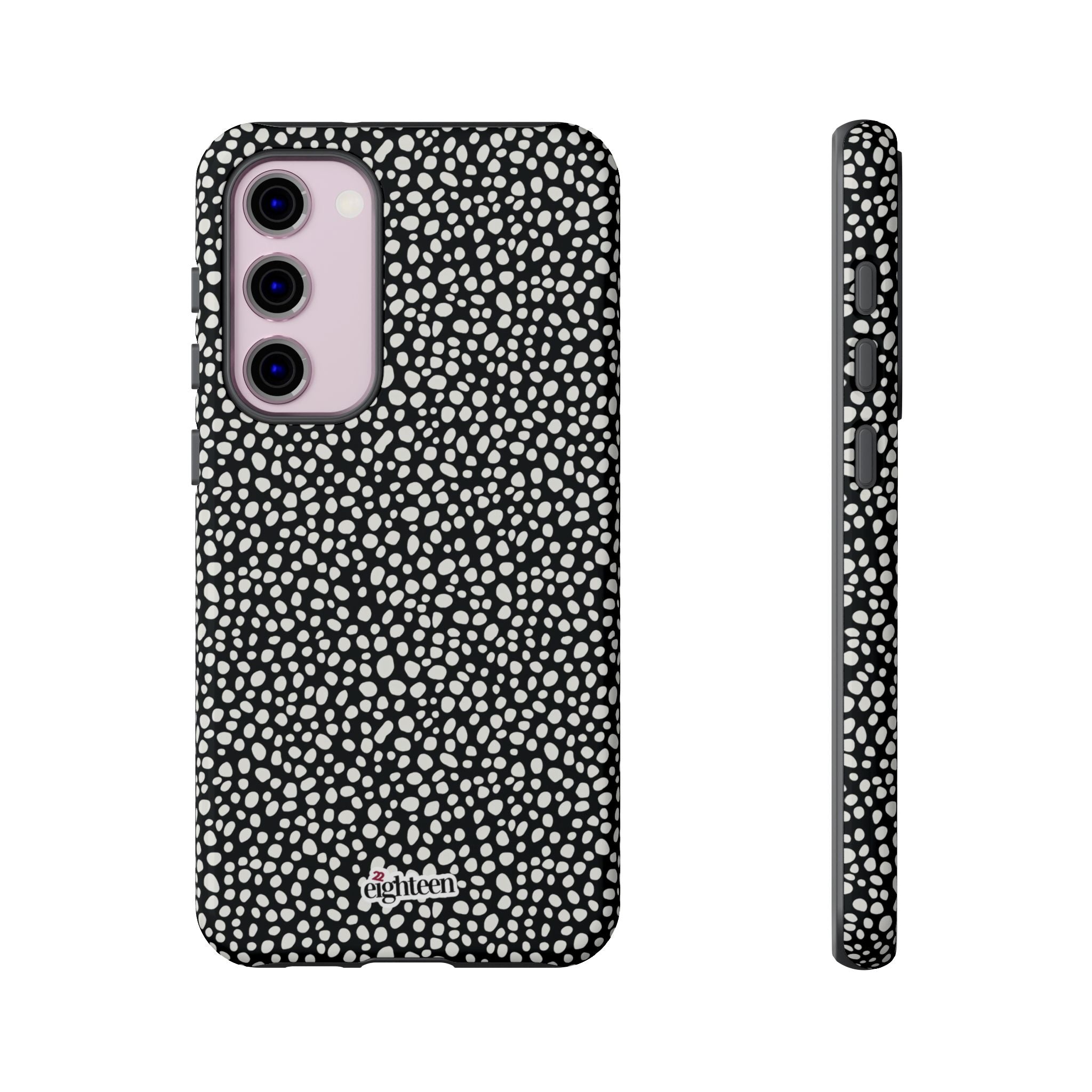 White Noise Tough Phone Case