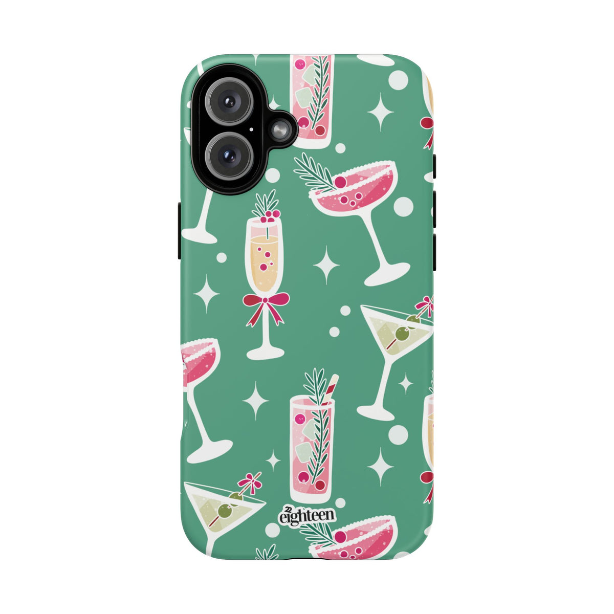 Mistletoe Martini Phone Case