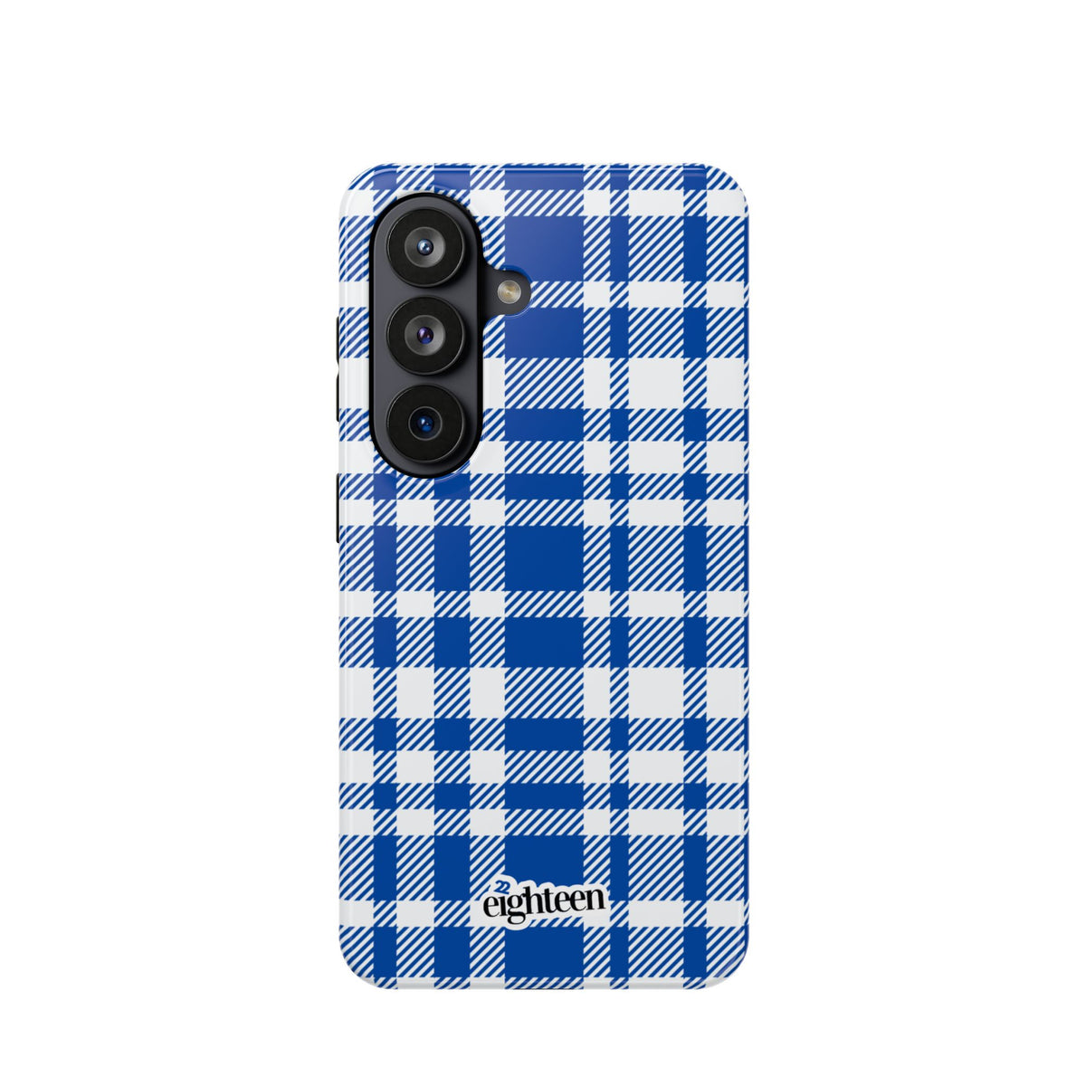 Royal Blue & White Interlude MagSafe Phone Case