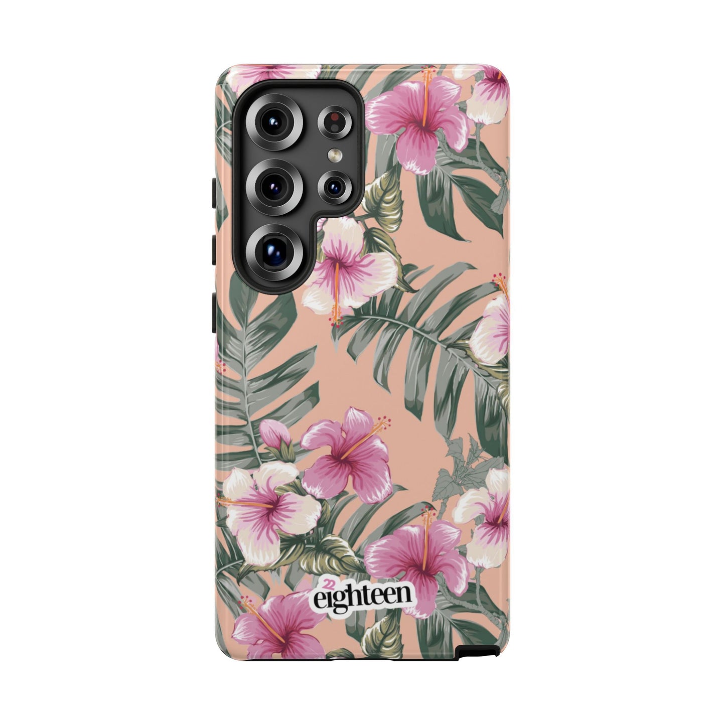 Hibiscus Haze Tough Phone Case