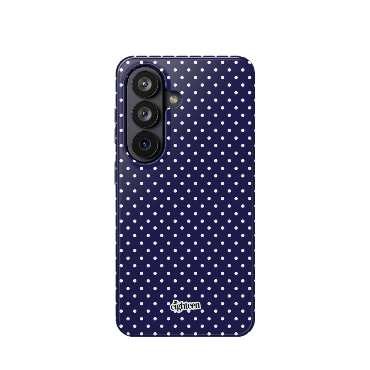 Deep Blue Dotty MagSafe Phone Case