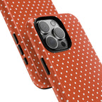 Harvest Orange Dotty Phone Case